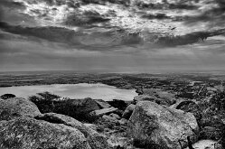 CLOUDS OVER LAKE LAWTONKA by Jack DeLisle