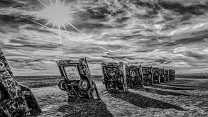 CADILLAC RANCH by Carl Shortt