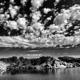 CLOUDS OVER CALM WATERS by Jack DeLisle