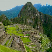 -HILLS OF MACHU PICCHU by Brent Babcock