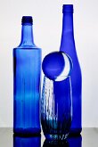BLUE BOTTLES by John Bowman